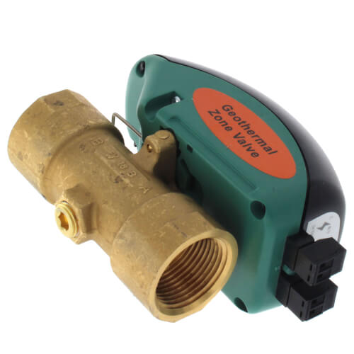 1" Geo-Sentry GeoThermal Zone Valve Normally Closed (Threaded)