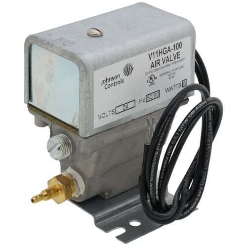 V11HGA100 Johnson Controls V11HGA100 3Way Solenoid Air Valve (24V)