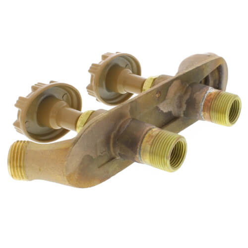 Main product image of Model V122 1/2" FPT x 3/4" MPT Inlet Vertical Hot & Cold Anti-Siphon Wall Faucet