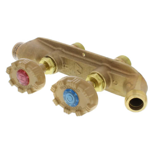 Main product image of Model V122 1/2" FPT x 3/4" MPT Inlet Vertical Hot & Cold Anti-Siphon Wall Faucet
