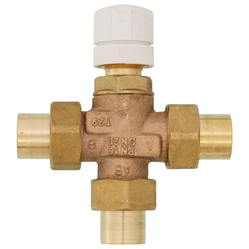 Main product image of 3/4" 3-Way Mixing Valve (Female Sweat Union)