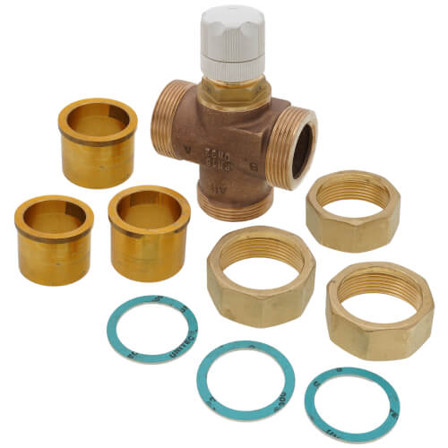Main product image of 1-1/4" 3-Way Mixing Valve (Female Sweat Union)