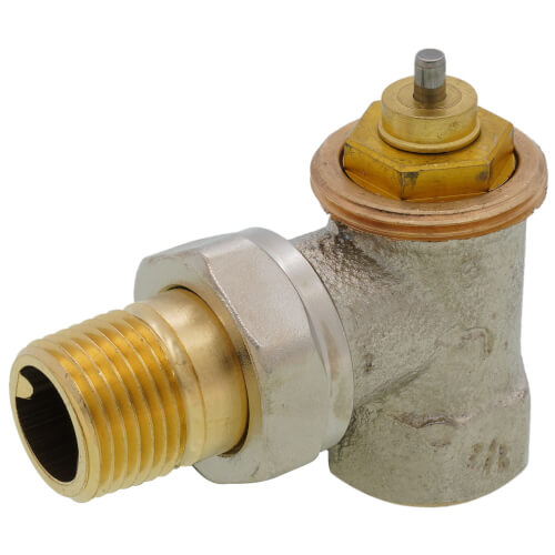 Main product image of 1/2" Vertical Angle Valve For Standard Capacity Radiator
