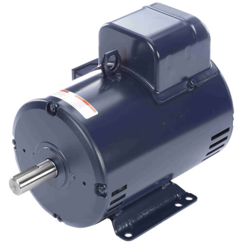 Main product image of 5 HP 208/230v Air Compressor Motor, 1 PH, 1750 RPM, 184T Frame, ODP