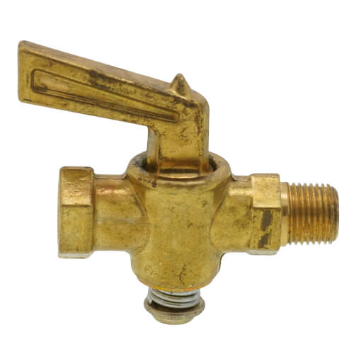 Main product image of 1/8" FIP x  1/8" MIP Shut-Off Air Cock w/ Brass Lever Handle
