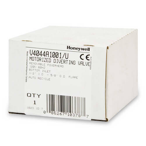 Main product image of 1/2" Flare Connection 3 Way Zone Valve, port A normally closed (120v)