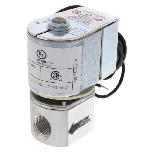 Main product image of 3/8" NPT Solenoid Pilot Gas Valve