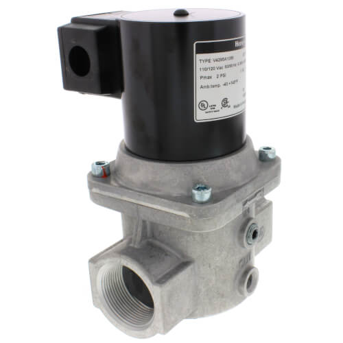 Main product image of Solenoid, Normally Closed Gas Valve, 1-1/2" NPT Pipe Size (2 PSI)