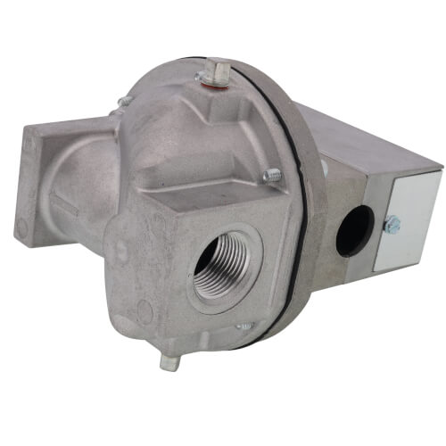 Main product image of Diaphragm Gas Valve, Normally Closed, 3/4" NPT Pipe Size, 1 max. psi, 24 vac