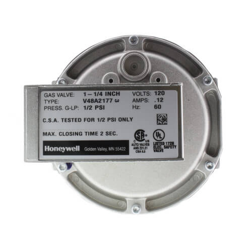 Main product image of Diaphragm Gas Valve, Normally Closed, 1-1/4" NPT Pipe Size, 1/2 max. psi