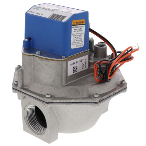 Main product image of Diaphragm Gas Valve, Single Stage Pressure regulating, Slow Opening, 1-1/4" NPT pipe size, 1/2 max. psi