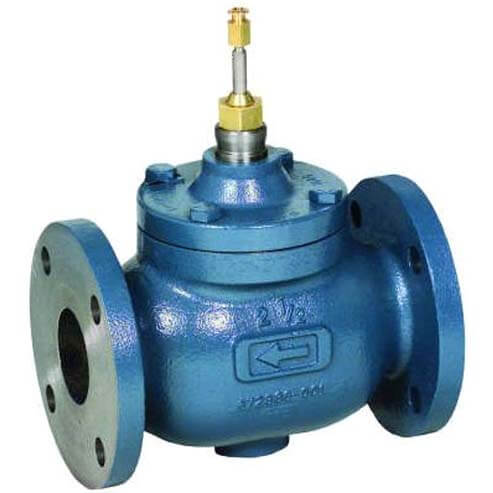 Main product image of 6" Two-way Flanged Globe Valve, Water or Glycol (360 Cv)