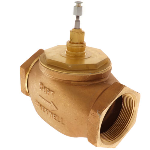 Main product image of 3" Two-way Female NPT Globe Valve, Water, Steam or Glycol (100 Cv)