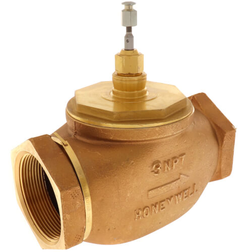 Main product image of 3" Two-way Female NPT Globe Valve, Water, Steam or Glycol (100 Cv)