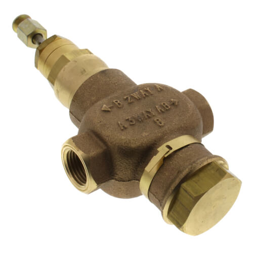 Main product image of 1/2" Two-way Globe Valve, Female NPT (4.7 Cv)