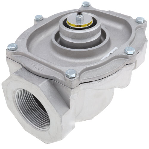 Main product image of 2-1/2" NPT Industrial Gas Valve w/ On-off safety shut-off