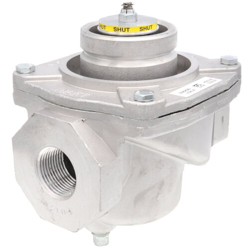 Main product image of 1" NPT Industrial Gas Valve w/ characterized guide