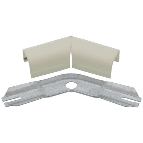 Main product image of 45-Degree Flat Elbow Fitting for Series 500 Raceways (Ivory)