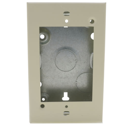 V5748S - Wiremold V5748S - Single-Gang Shallow Switch & Receptacle Box ...