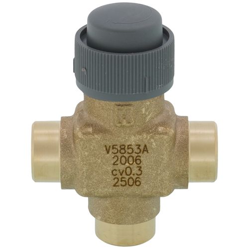 Main product image of 1/2" Three Way Cartridge Globe Valve (.29 Cv)