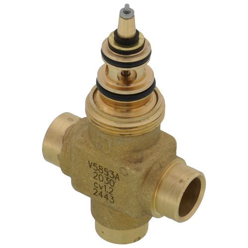 Main product image of 1/2" Three Way Cartridge Globe Valve (1.2 Cv)