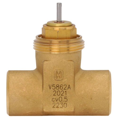 V5862A2021 Honeywell V5862A2021 1/2" NPT Two Way Cartridge Globe