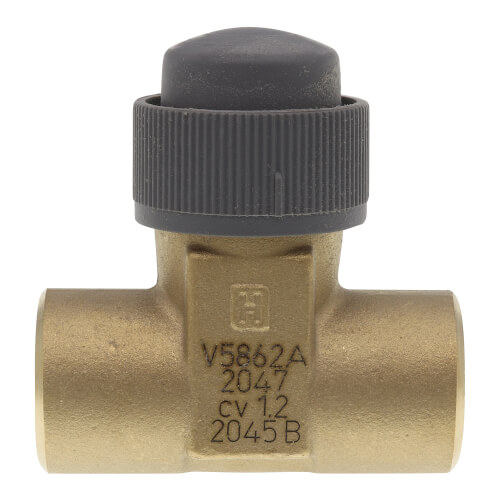 Main product image of 1/2" NPT Two Way Cartridge Globe Valve (1.2 Cv)