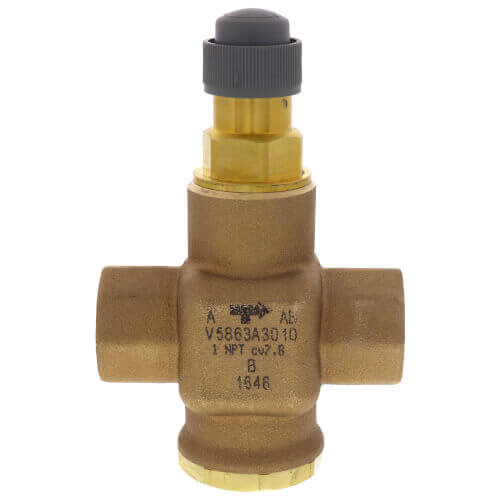 Main product image of 1-1/2" NPT Two Way Cartridge Globe Valve (25 Cv)
