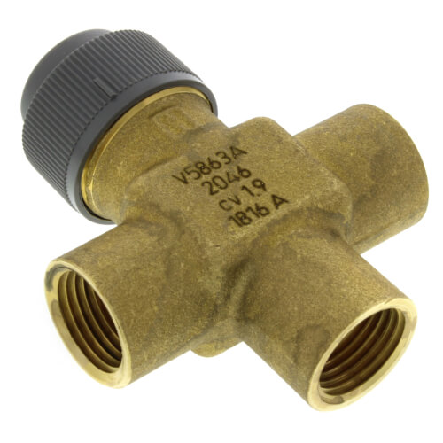 Main product image of 1/2" NPT Three-Way Cartridge Globe Valve (1.9 Cv)