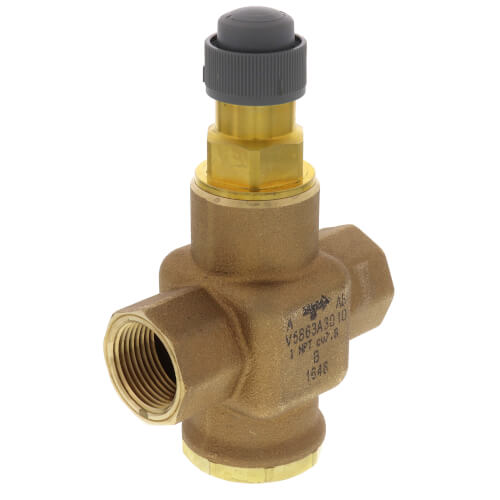 Main product image of 1" NPT Three-Way Cartridge Globe Valve (7.8 Cv)