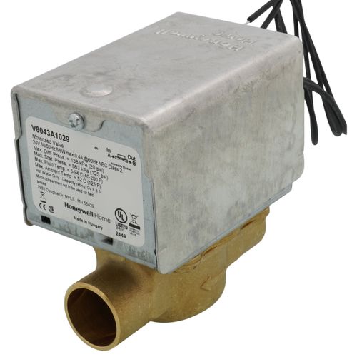 Main product image of 3/4" Sweat Connection Zone Valve, normally closed (24v)