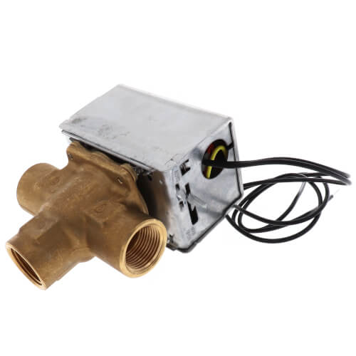 Main product image of 3/4" NPT Connection 3 Way Zone Valve, port A normally closed (24v)