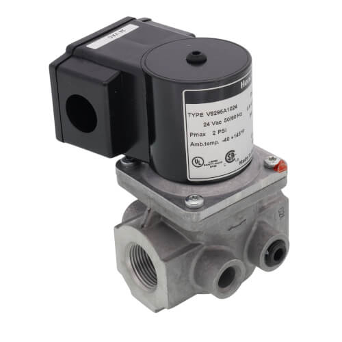 Main product image of 3/4" NPT Solenoid, Normally Closed Gas Valve, 2 psi rated