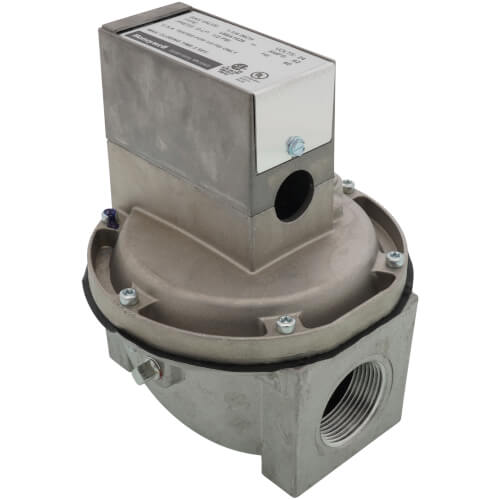 Main product image of Diaphragm Gas Valve, Normally Closed, 1-1/4" NPT Pipe Size, 1/2 max. psi, 24 vac