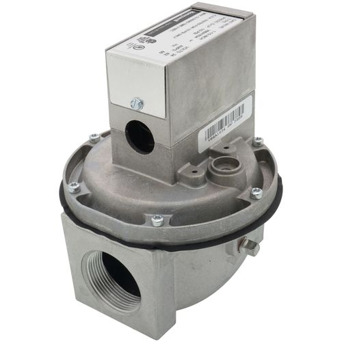 Main product image of Diaphragm Gas Valve, Normally Closed, 1-1/2" NPT Pipe Size, 1/2 max. psi, 24 vac