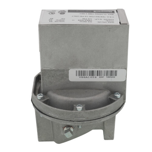 Main product image of Diaphragm Gas Valve, Normally Closed, 3/4" NPT Pipe Size, 1/2 max. psi, 24 vac