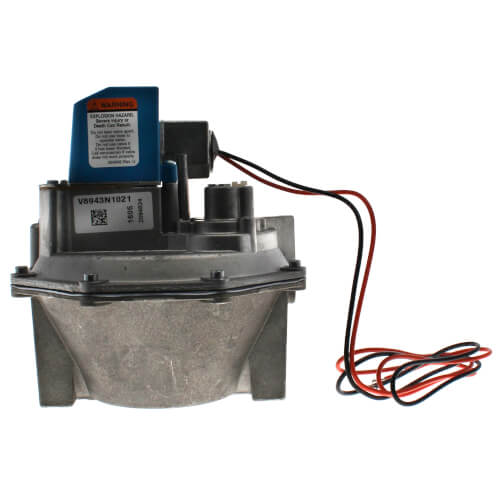 Main product image of Diaphragm Gas Valve, Single Stage Pressure Regulating, Rapid Opening, 1-1/4" NPT pipe size, 1/2 max. psi, 24 Vac