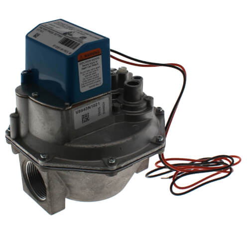 Main product image of Diaphragm Gas Valve, Single Stage Pressure Regulating, Rapid Opening, 1-1/4" NPT pipe size, 1/2 max. psi, 24 Vac