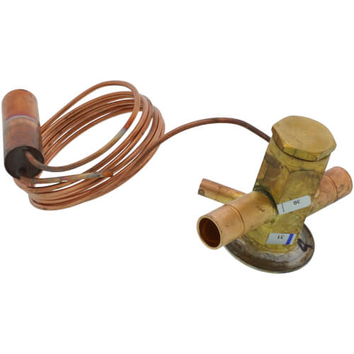 Main product image of 1/2" x 1/2" 4 Ton Thermostatic Expansion Valve, VAL02979