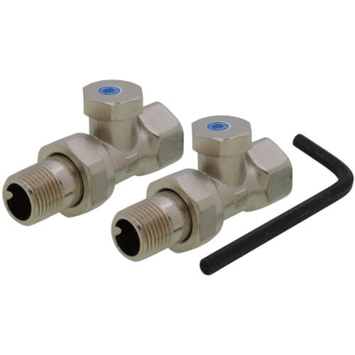 Standard Straight Shut-Off Valve Set for All Models
