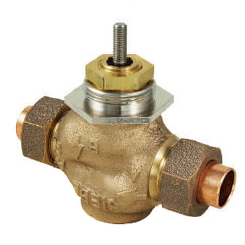 Main product image of 1/2" Union Sweat 2-Way Valve (4.4 cv)