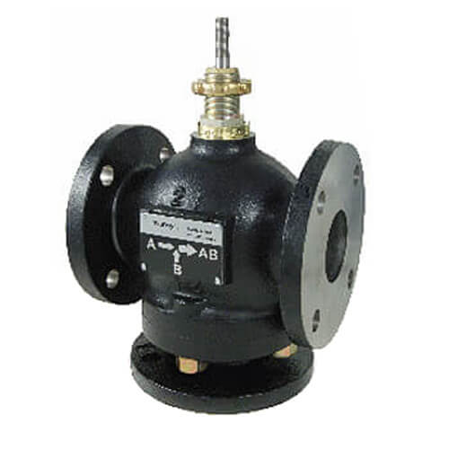 Main product image of 2-1/2" Flanged Bronze 3-Way Mixing Valve (74 cv)