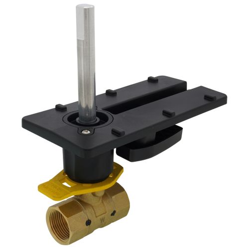 Main product image of 3/4" 2 Way Brass Threaded Control Ball Valve for DCA Actuator (7.4 Cv)