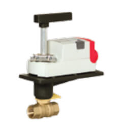 Main product image of 1" 2 Way Brass Threaded Control Ball Valve for DCA Actuator (9 Cv)