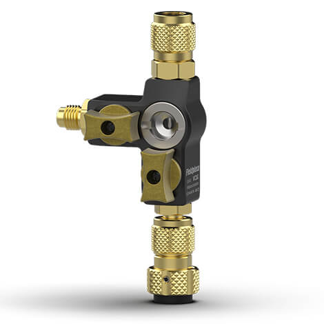 Main product image of 1/4" Valve Core Removal Tool Dual Valve w/ Sight Glass