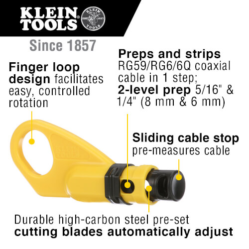 Main product image of Coax Cable Installation Kit w/ Zipper Pouch