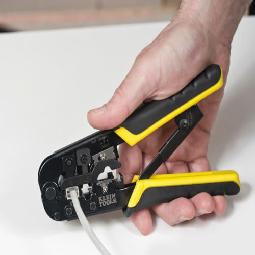 Main product image of Ratcheting Data Cable Crimper/Stripper/Cutter