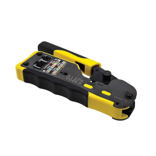 Main product image of Ratcheting Cable Crimper/ Stripper/Cutter, for Pass-Thru