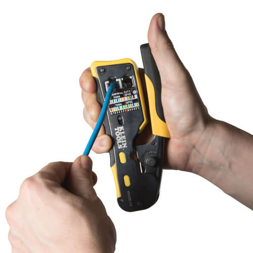 Main product image of Ratcheting Cable Crimper/ Stripper/Cutter, for Pass-Thru