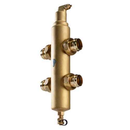 Main product image of 1-1/4" Spirovent Quad Jr. Air Eliminator (Press) w/ Magnet